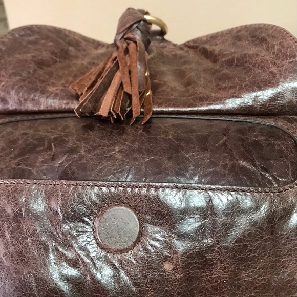 Juicy Couture vintage leather bag boho hobo - Picture 12 of 12